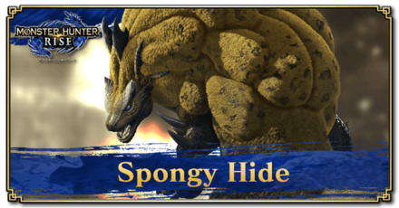 Monster Hunter Rise (MH Rise) - Spongy Hide Banner