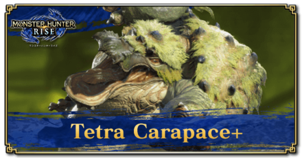 Monster Hunter Rise (MH Rise) - Tetra Carapace+ Banner