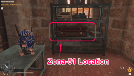 Far Cry 6 - Zona-51 Weapon Location
