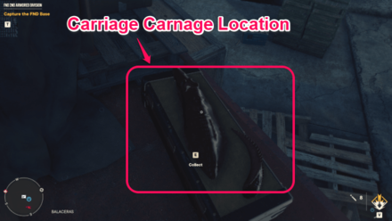 Far Cry 6 - Carriage Carnage Weapon Location