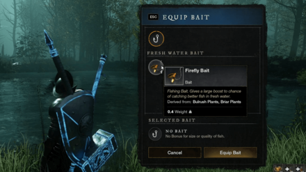 New World - Equip Bait