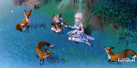 Genshin  - Sayu Hangout Event Ending - With the Trees