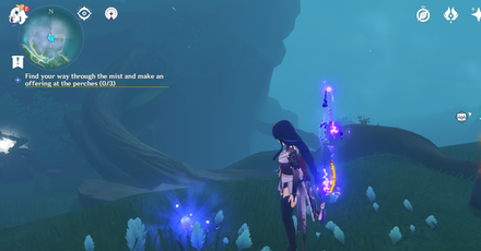 Genshin - 3rd Feather - Chirai Shrine Perch