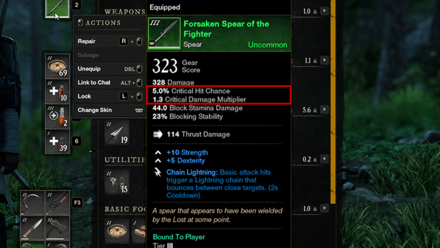 New World - Critical Damage Stats