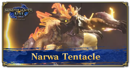Monster Hunter Rise (MH Rise) - Narwa Tentacle Banner