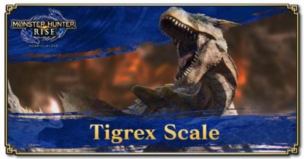 Monster Hunter Rise (MH Rise) - Tigrex Scale Banner