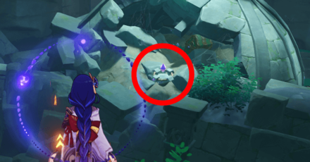 Genshin - Shirikoro Relay Stone 3 - Puzzle 2