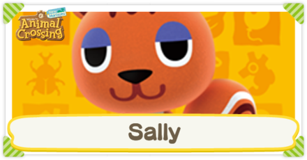 Animal Crossing: New Horizons (ACNH) - Sally
