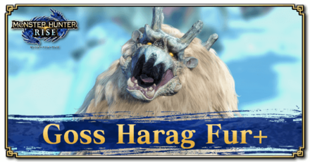 Monster Hunter Rise (MH Rise) - Goss Harag Fur+ Banner