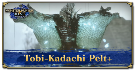 Monster Hunter Rise (MH Rise) - Tobi-Kadachi Pelt+ Banner