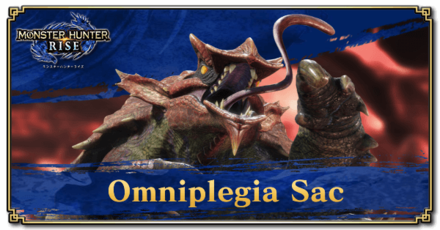 Monster Hunter Rise (MH Rise) - Omniplegia Sac Banner