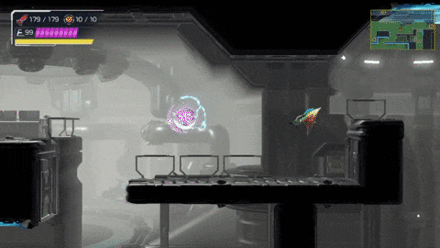 Metroid Dread - Ice Missile (Frozen Enemies as Platforms)