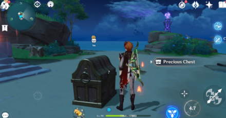 Genshin - Moshiri Kara - Unlock Domain and get Precious Chest