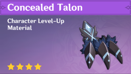 Genshin - Concealed Talon Item Banner