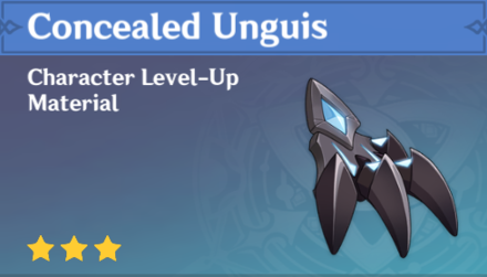 Genshin - Concealed Unguis Item Banner
