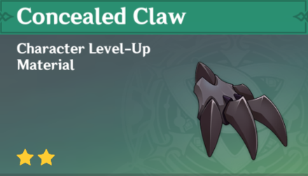 Genshin - Concealed Claw Item Banner