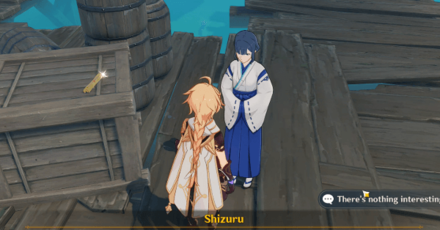 Genshin - Clean House - Talk to Shizuru