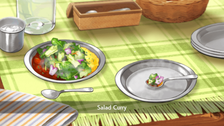 Small Salad Curry