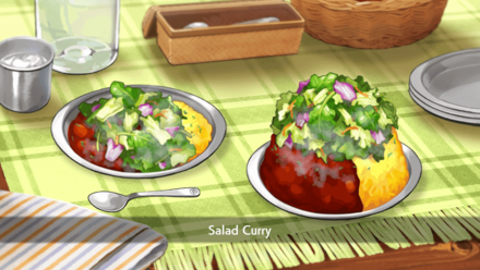 Large Salad Curry