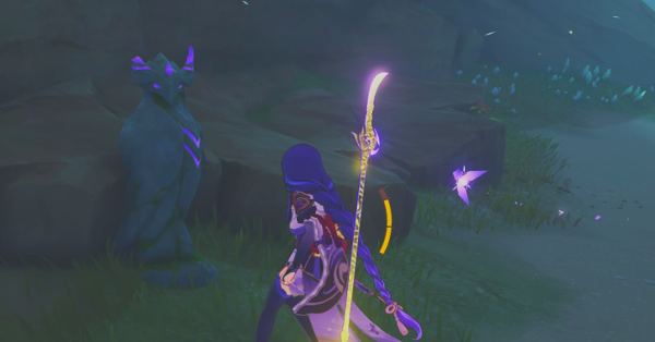 Genshin - Octave of the Maushiro - Wakukao Shoal Bird Statue