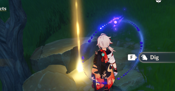 Genshin - Octave of the Maushiro - Dig to get Maushiro