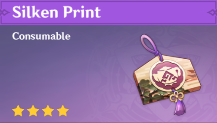Genshin Impact - How to Get Silken Print and Effects
