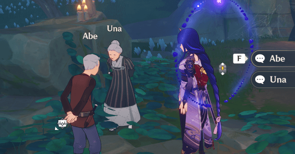 Genshin - Octave of the Maushiro - Talk with the Group of People