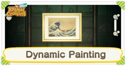 Dynamic Painting Info Real vs Fake Comparison ACNH Animal