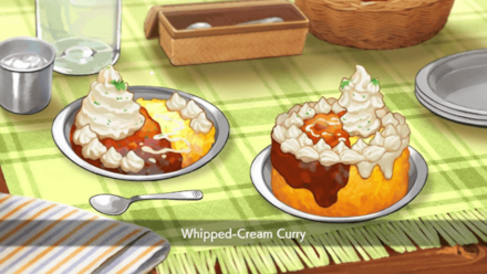 Large Whipped-Cream Curry