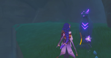 Genshin - Shirikoro Peak Symbol Puzzle -Shirikoro Peak Bird Statue