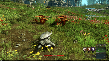 New World - Warm Platecap Resource Node