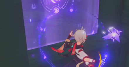 Genshin - Shirikoro Peak Electroculus Puzzle 1 - Thunder Barrier and Electroculus