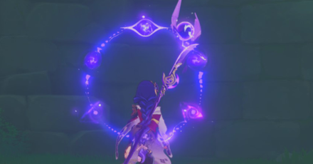 Genshin - Shirikoro Peak Electroculus Puzzle 2 - Electroculus