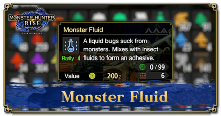 Monster Hunter Rise (MH Rise) - Monster Fluid Banner