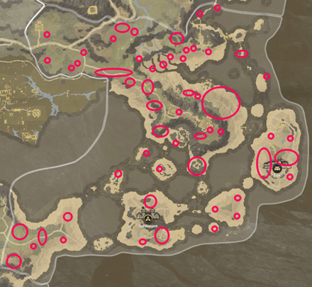 New World - Spinecap Locations
