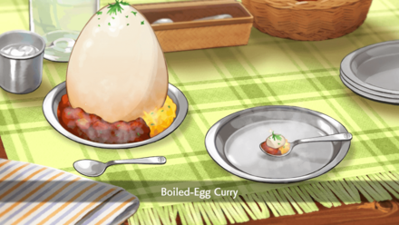 Small Boiled-Egg Curry