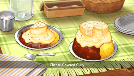 Large Cheese-Covered Curry