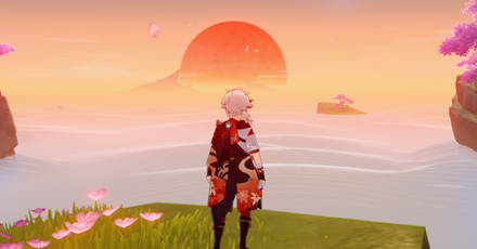 Genshin - Silken Courtyard - Daytime