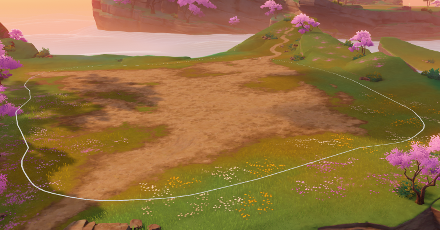 Genshin - Silken Courtyard - Sakurazaki Island