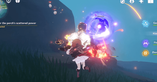 Genshin - Sea of Fog and the Rite of the Trees - Destroy the Orbs