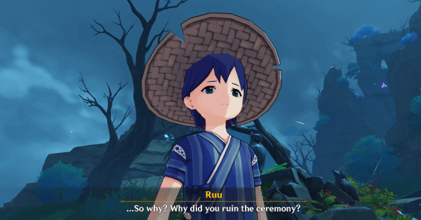 Genshin - Sea of Fog and the Rite of the Trees - Ruu is Disappointed
