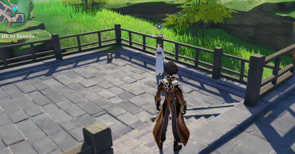 Genshin - Sea of Fog and the Rite of the Trees - Talk to Sumida to End