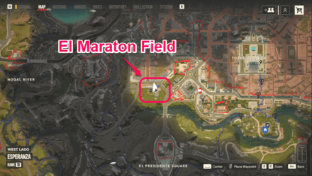 Far Cry 6 - Pistola Sportiva Map Location