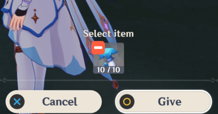 Genshin - Give Roald Fluorescent Fungus