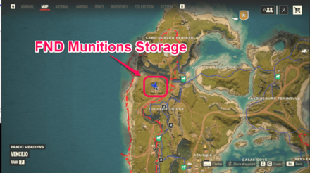 Far Cry 6 - El General Map Location