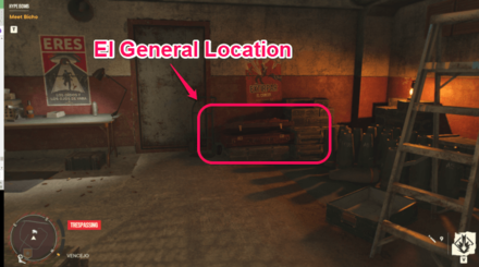 Far Cry 6 - El General Weapon Location