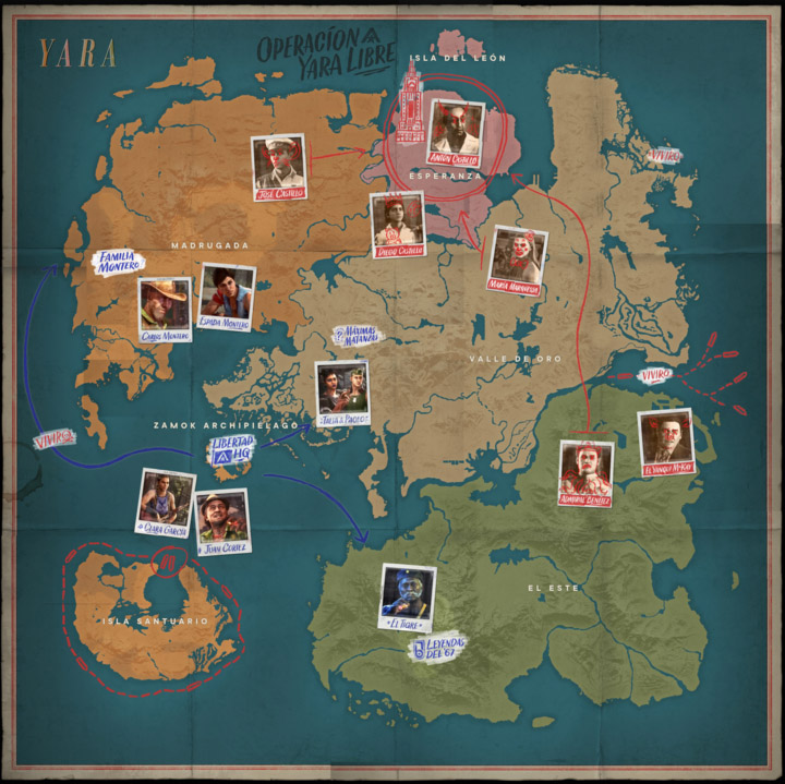 Far Cry 6 Map Far Cry 6 All Maps BUBCS