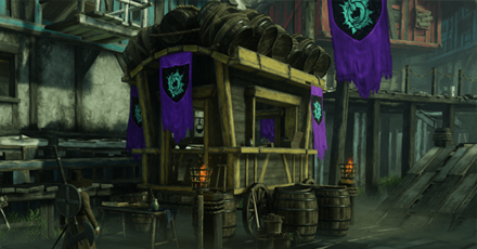 New World - Oil Supply Cart