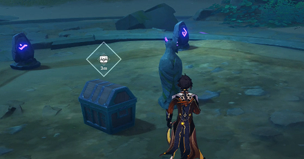 Genshin - Stone Slate Puzzle 1 - Slate Reward Chest