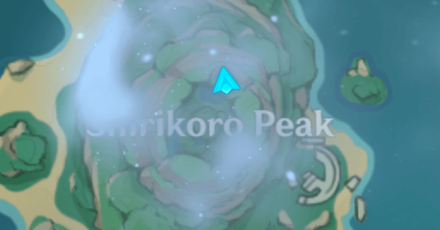 Genshin - Shirikoro Peak Entrance Location